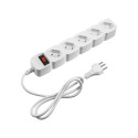 Protetor Eletronico C/ 5 Tomadas Branco Epe 205 + 4824202